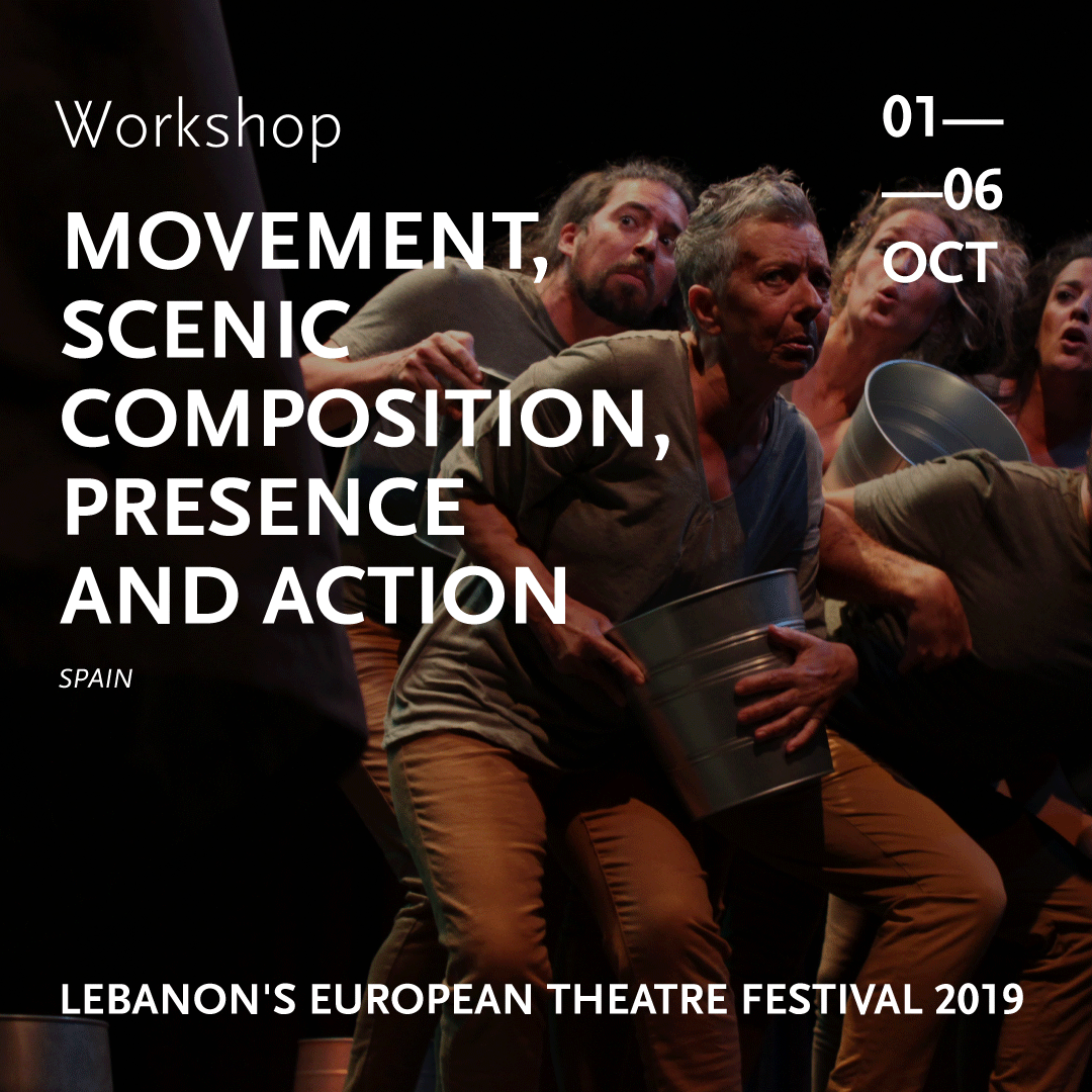 Movement, scenic composition, presence and action / workshop 